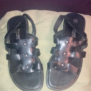 Women’s Montegobay Club Quality Leather Sandals Sizes 7 1/2